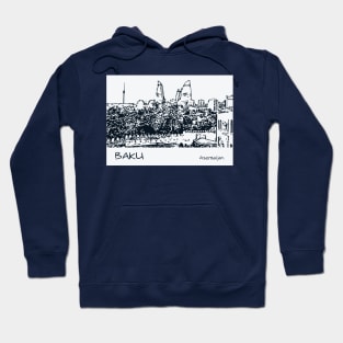 Baku Azerbaijan Hoodie